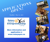 Rotary Alberta Youth Entrepreneurship Camp